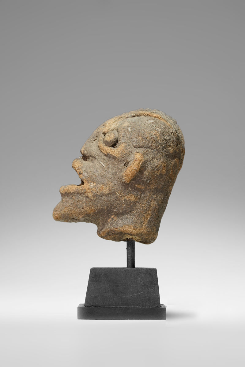 A fragmentary Komaland terracotta head