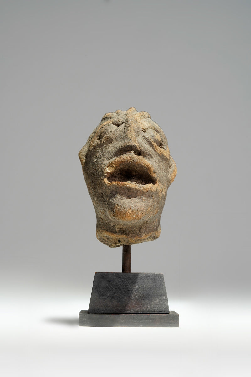 A fragmentary Komaland terracotta head