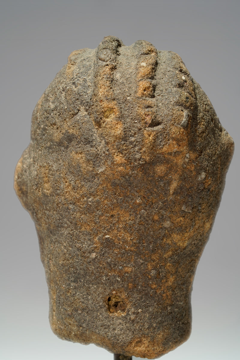 A fragmentary Komaland terracotta head