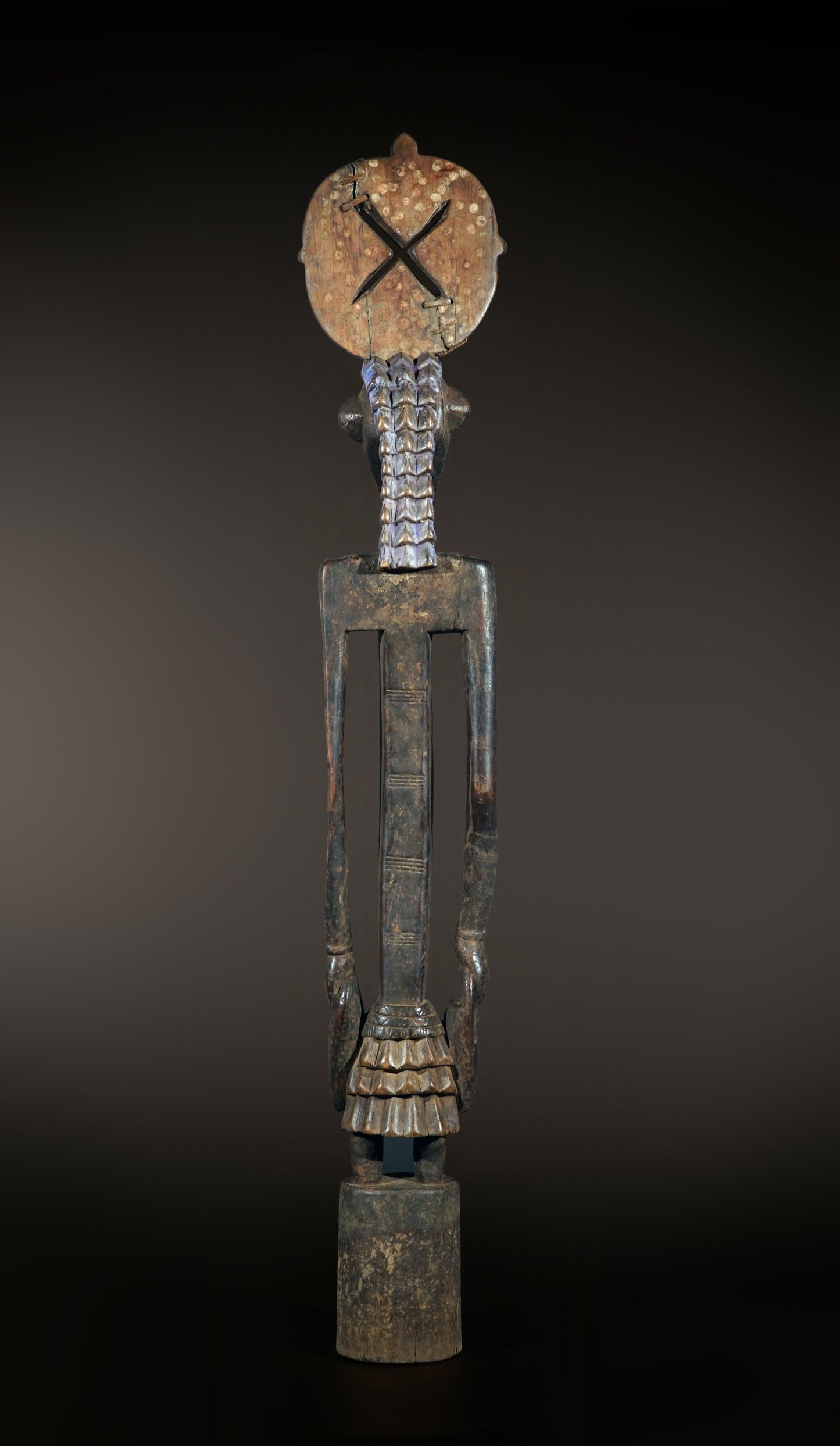 A large, male Senufo sculpture