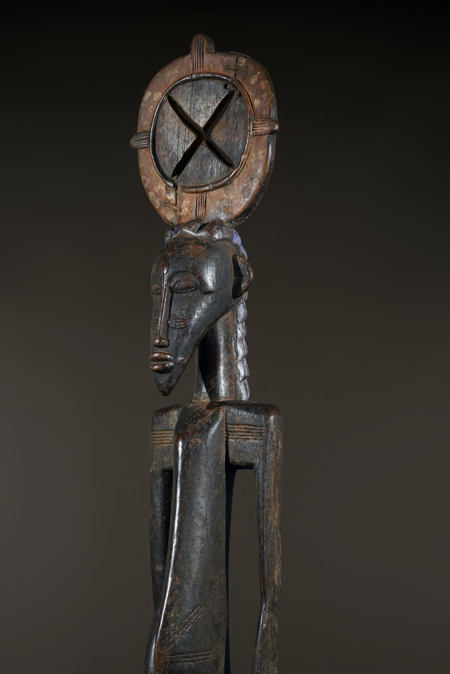 A large, male Senufo sculpture