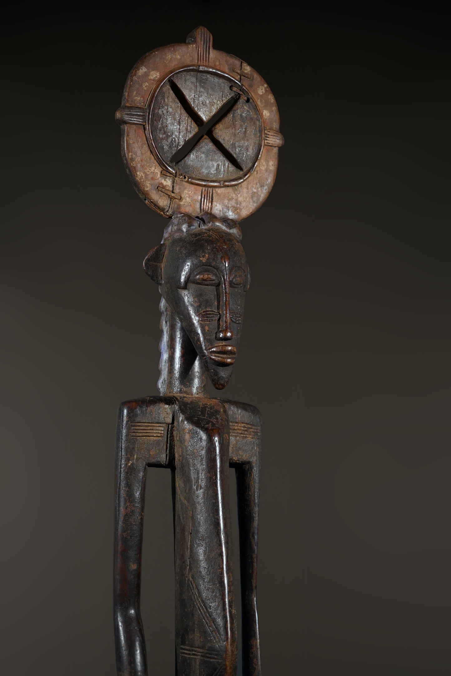 A large, male Senufo sculpture