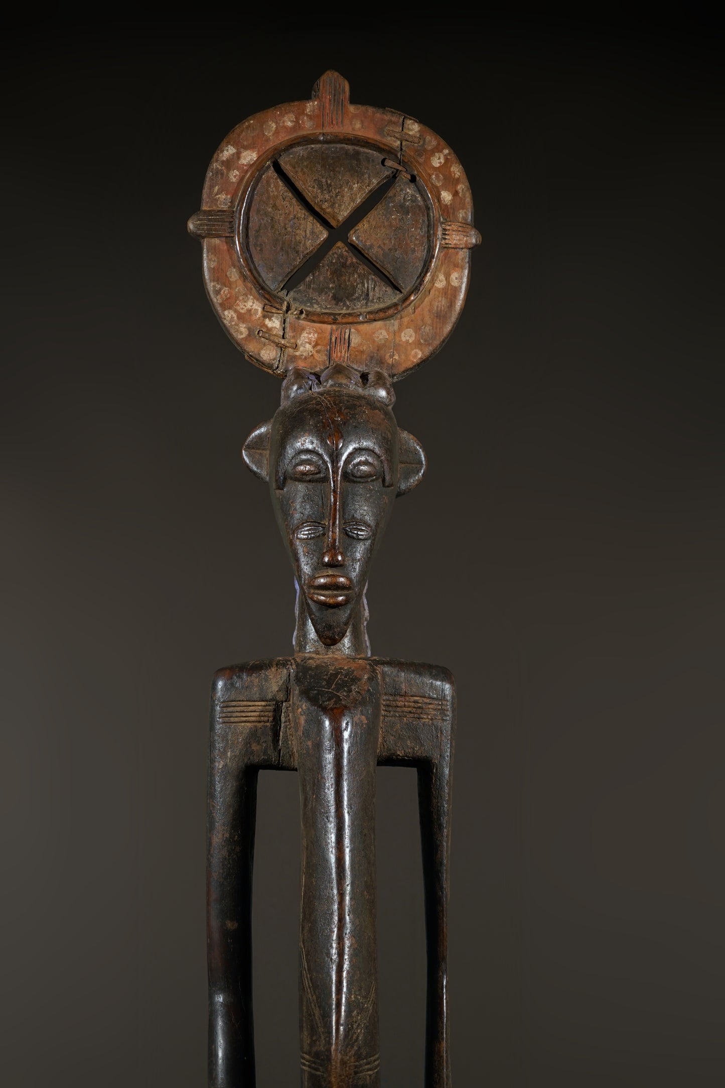 A large, male Senufo sculpture