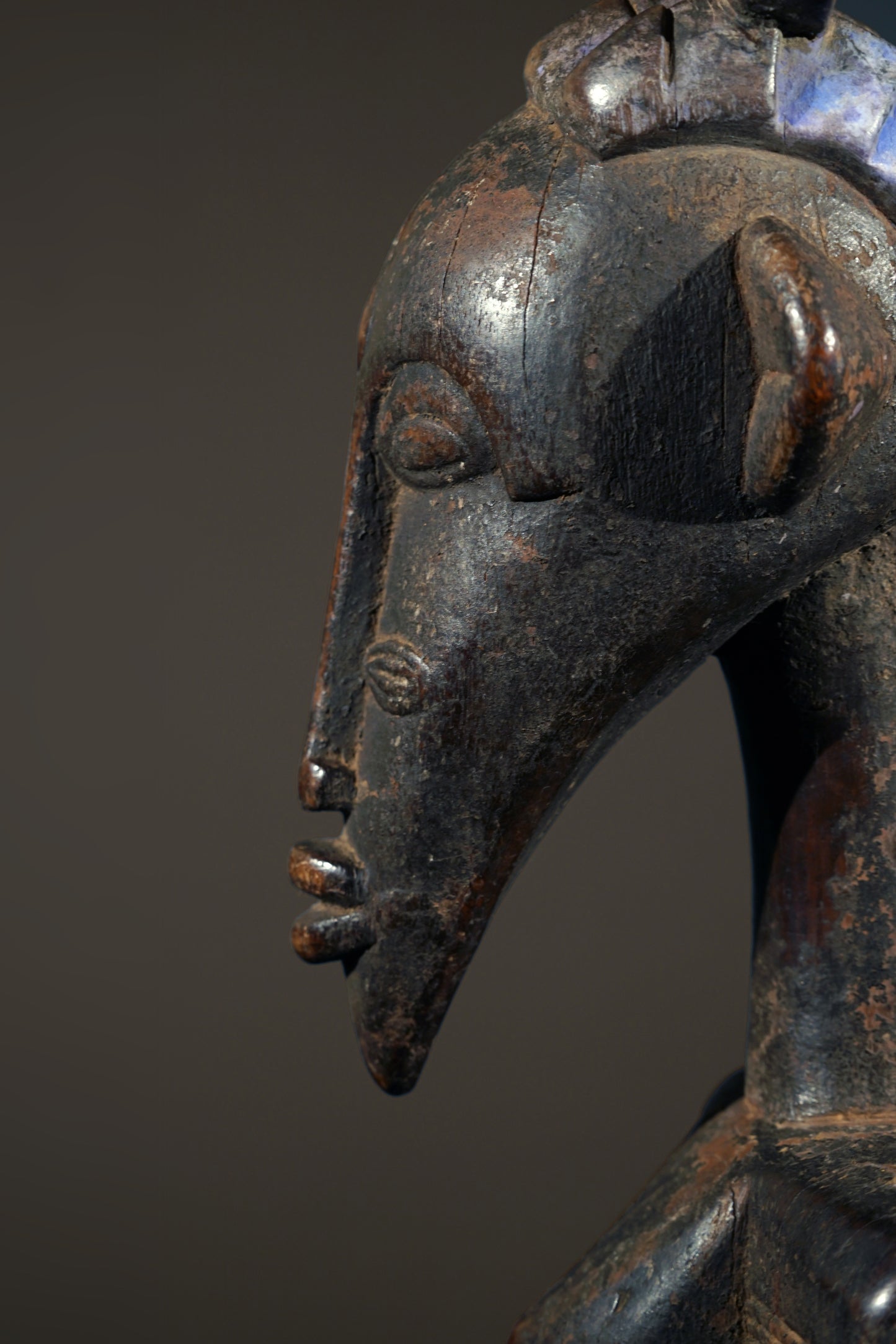 A large, male Senufo sculpture