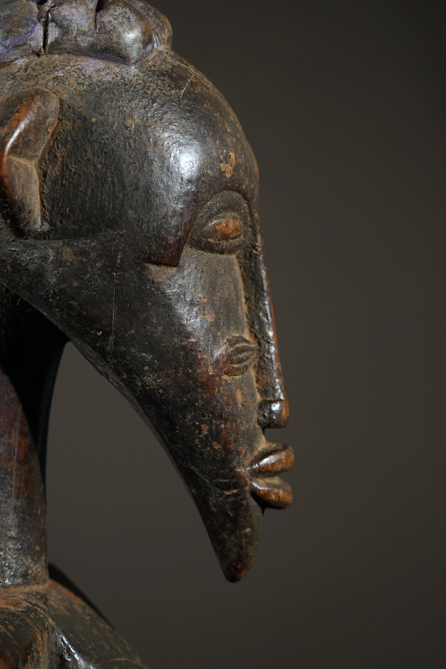 A large, male Senufo sculpture