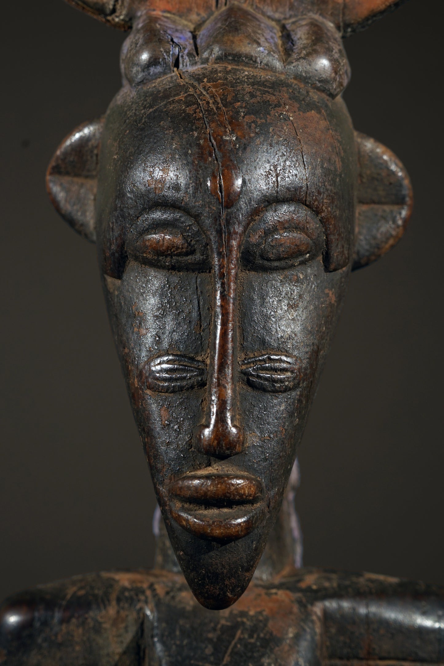 A large, male Senufo sculpture