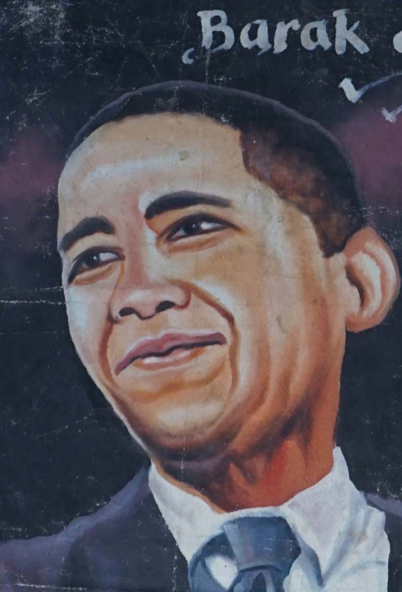 "Barak and Michelle" by D.A. Armasco