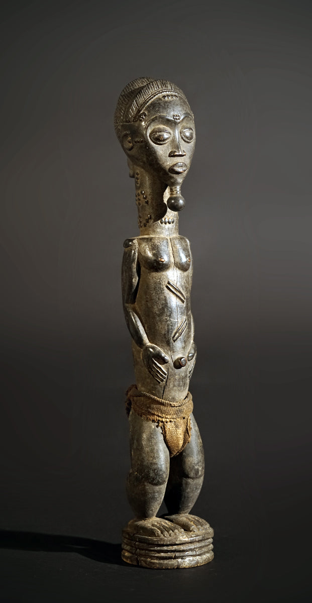 A male Baule sculpture