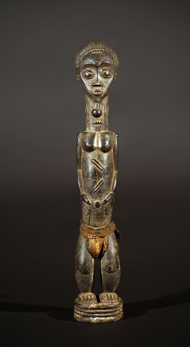 A male Baule sculpture