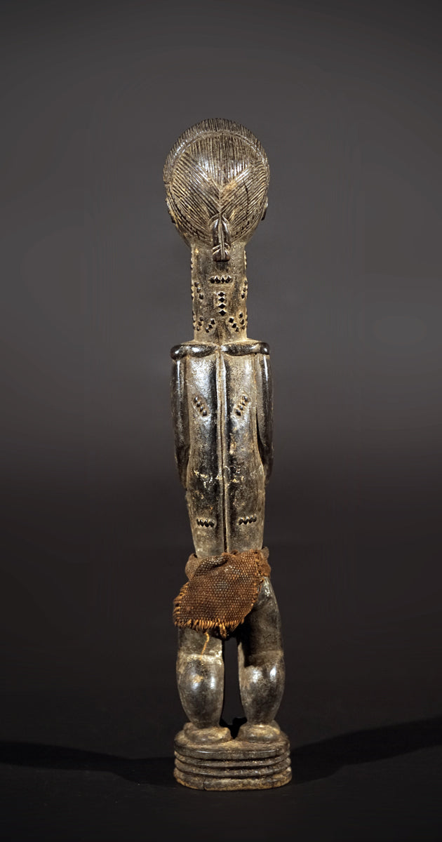 A male Baule sculpture
