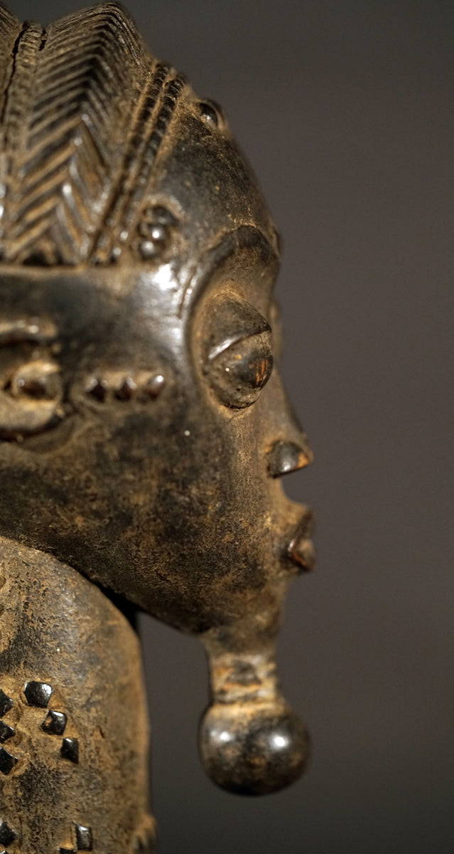 A male Baule sculpture