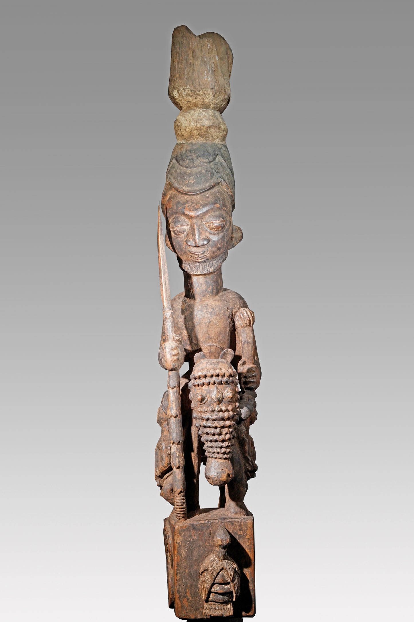 A Yoruba Veranda Post attributed to Agbonbiofe Adeshina