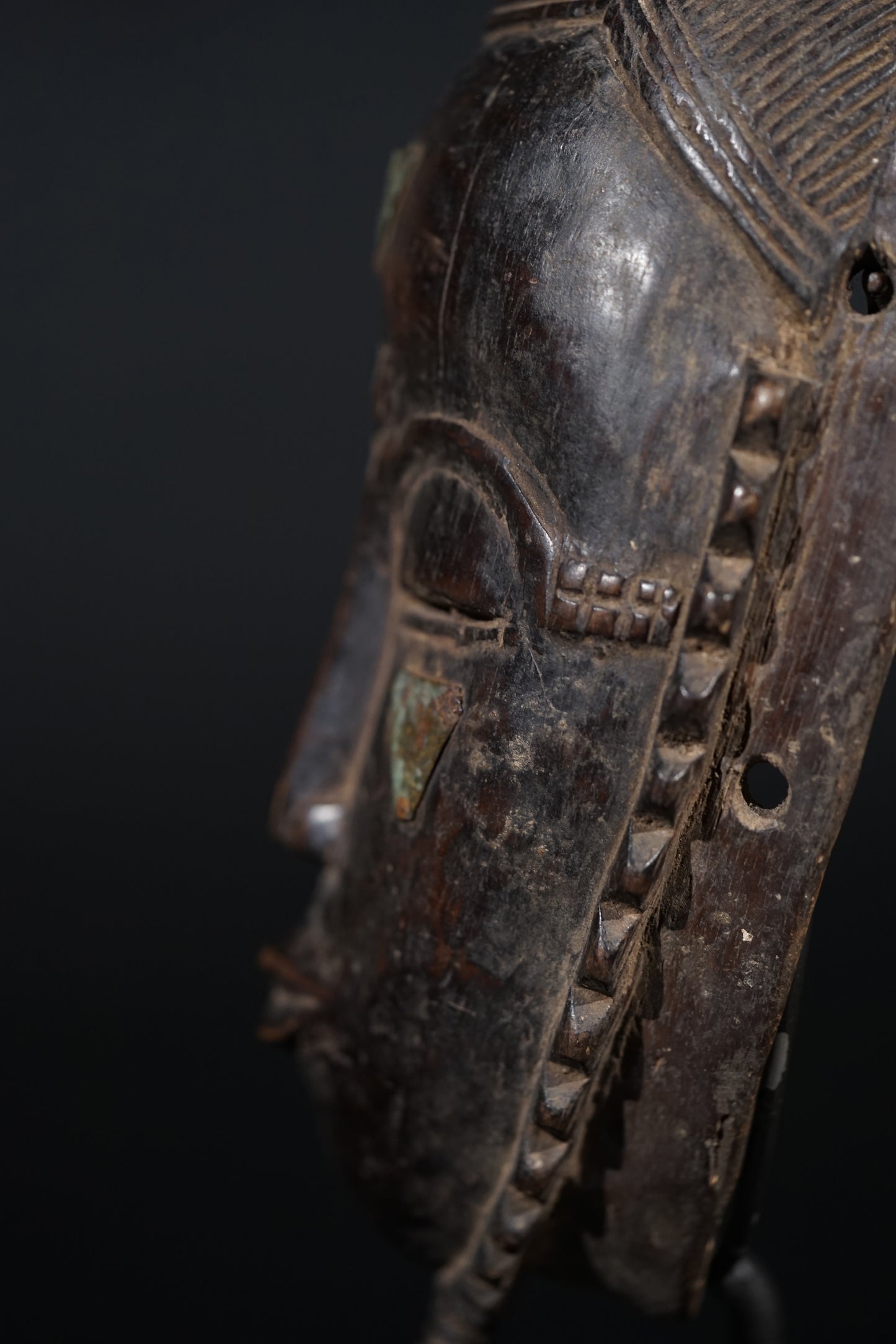 A Baule or Yaure mask