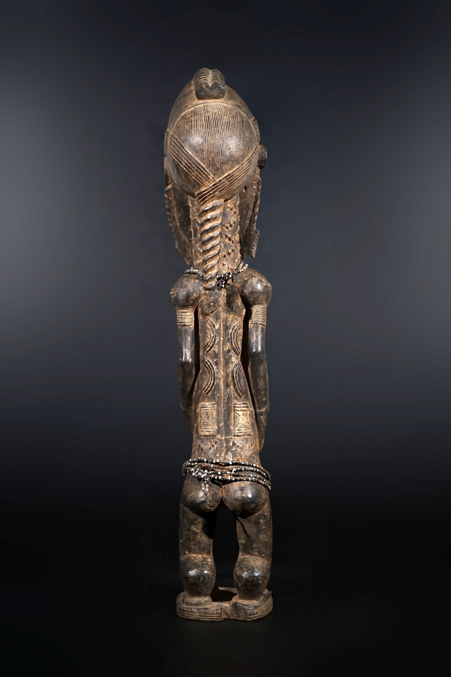 A male Baule sculpture