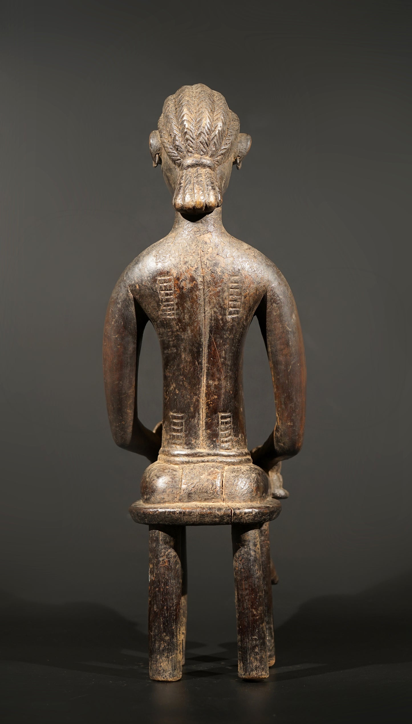 A female Senufo sculpture