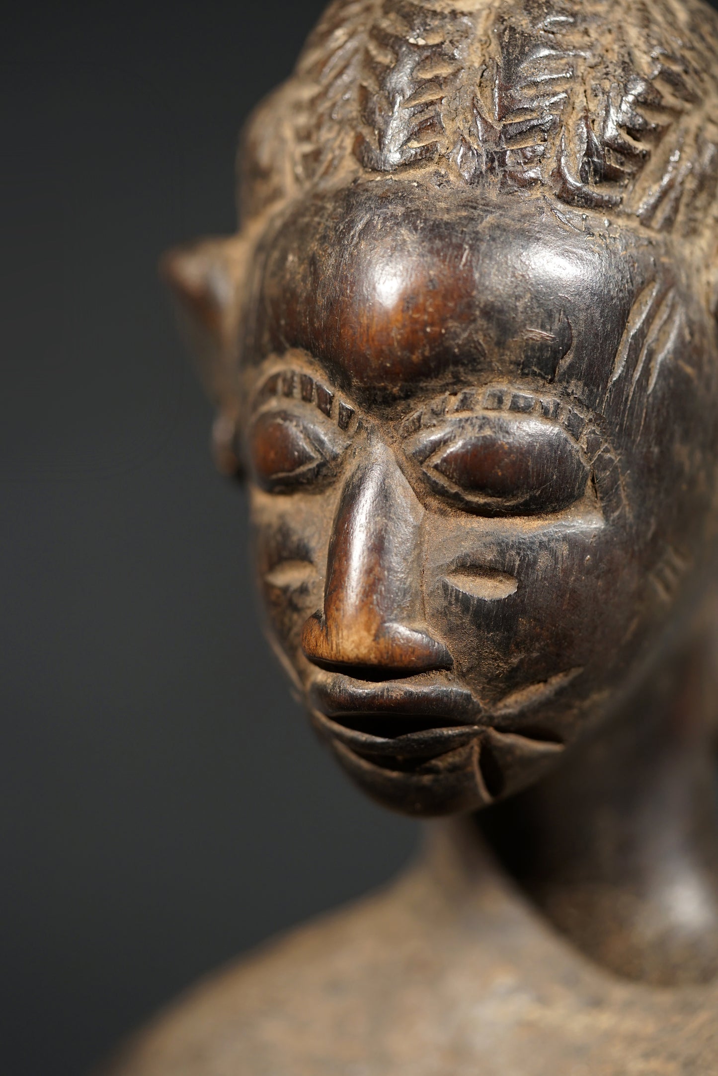 A female Senufo sculpture