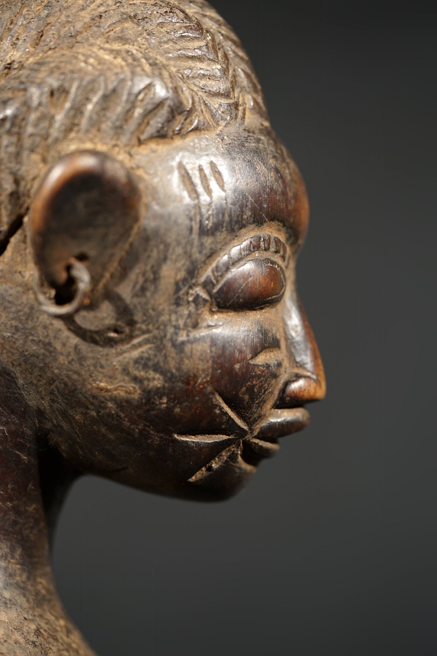 A female Senufo sculpture