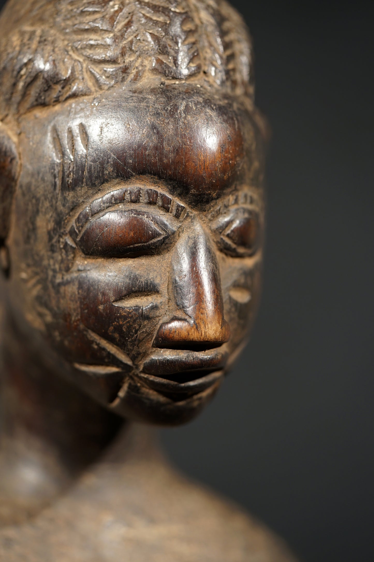 A female Senufo sculpture