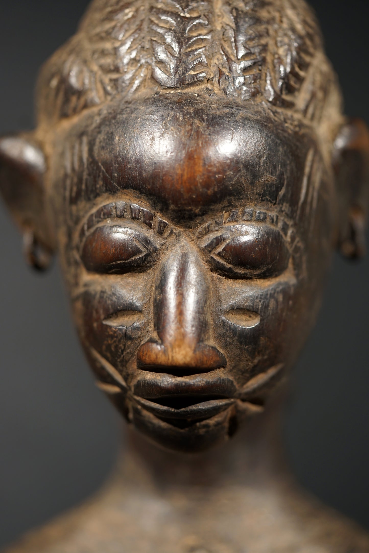 A female Senufo sculpture