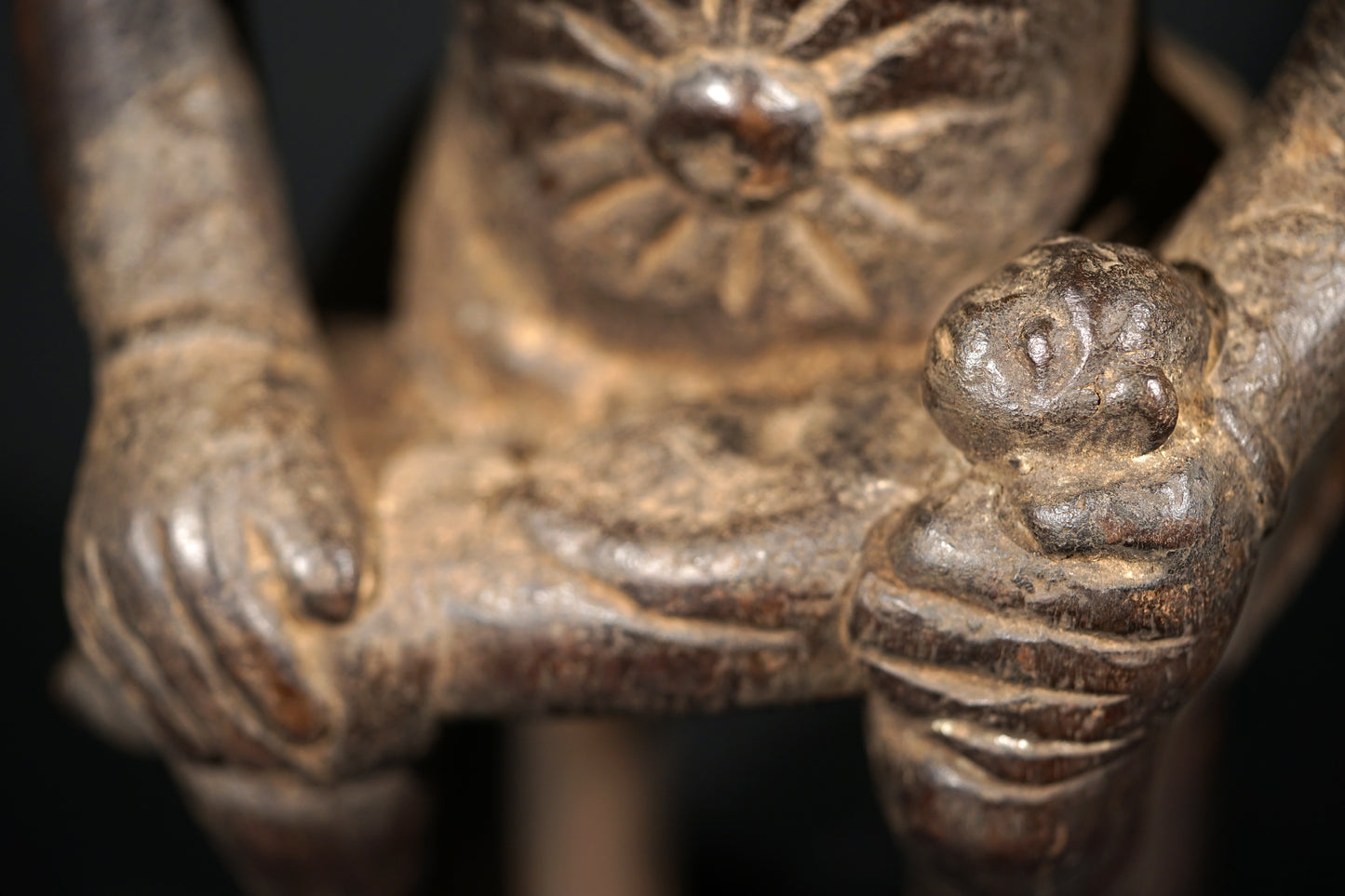 A female Senufo sculpture