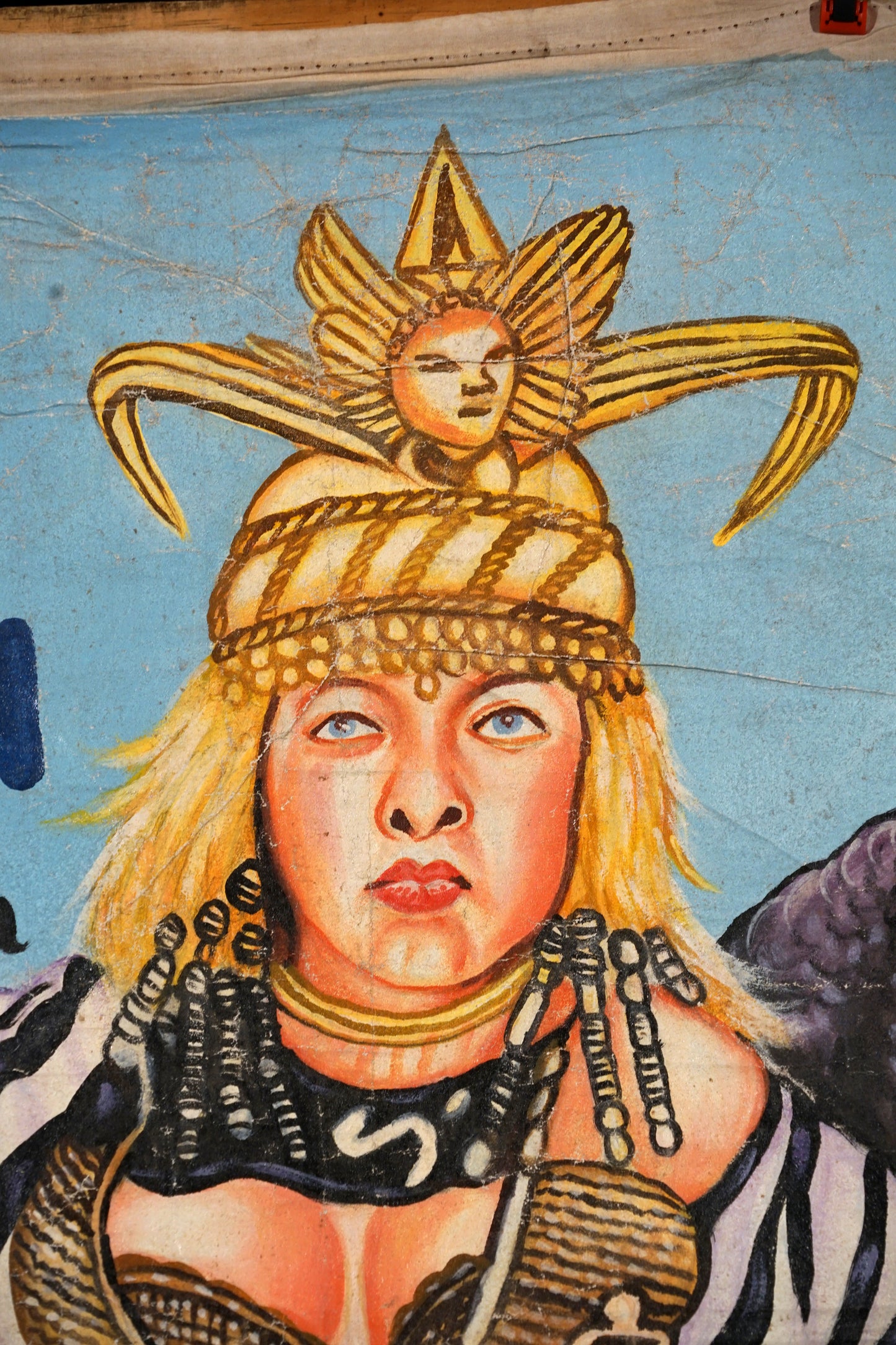 "Beauty of the Barbarian - Man against Woman", painted by Leonardo Arts