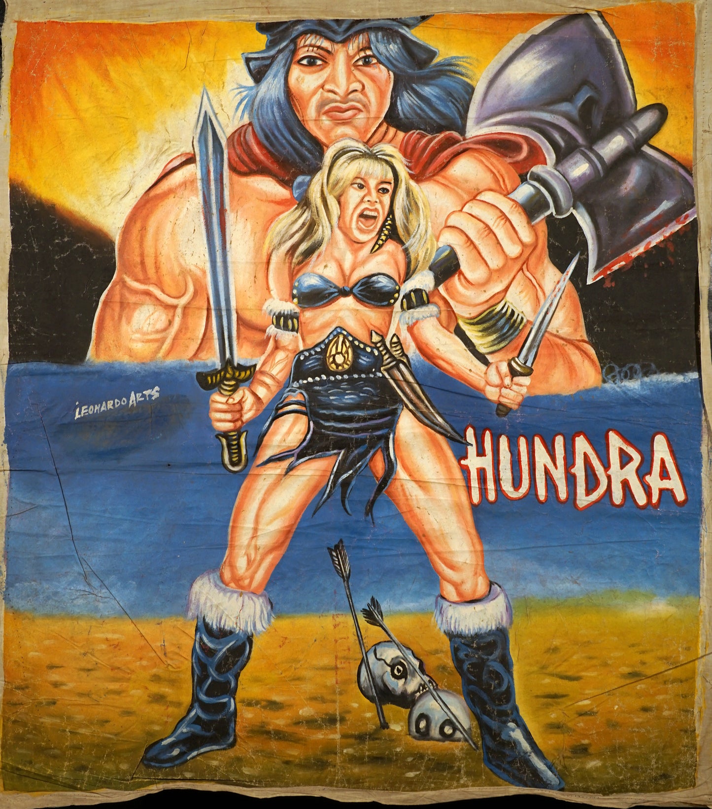 "Hundra" by Leonardo Arts