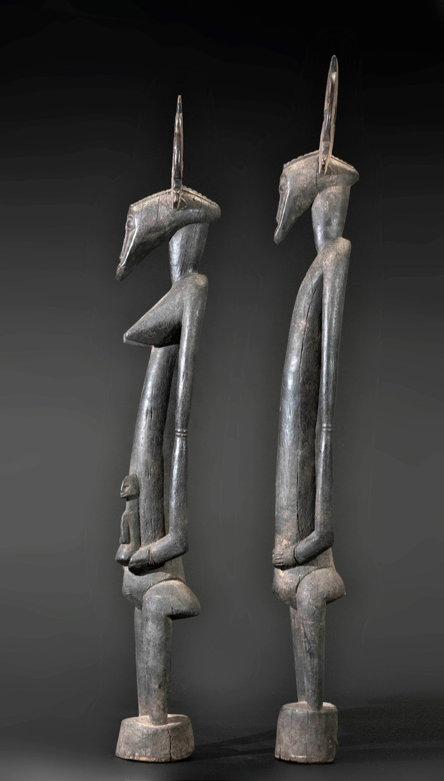 A high aged Senufo couple