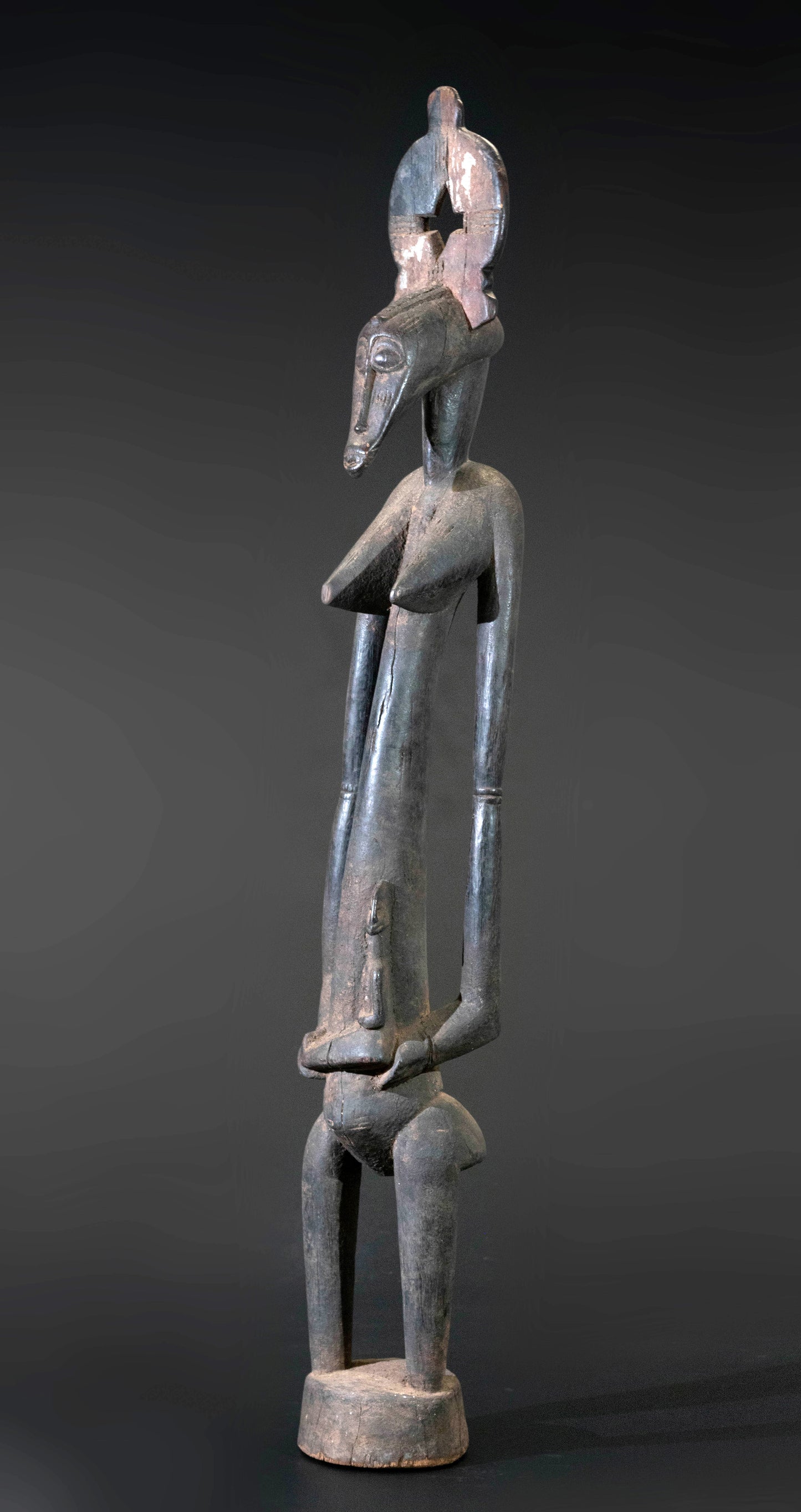 A high aged Senufo couple
