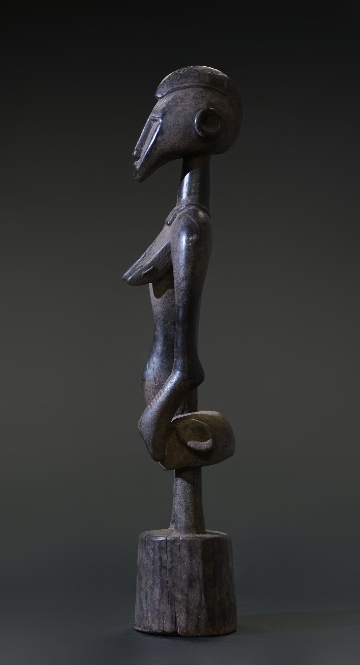 A small female Senufo Rhythm Pounder
