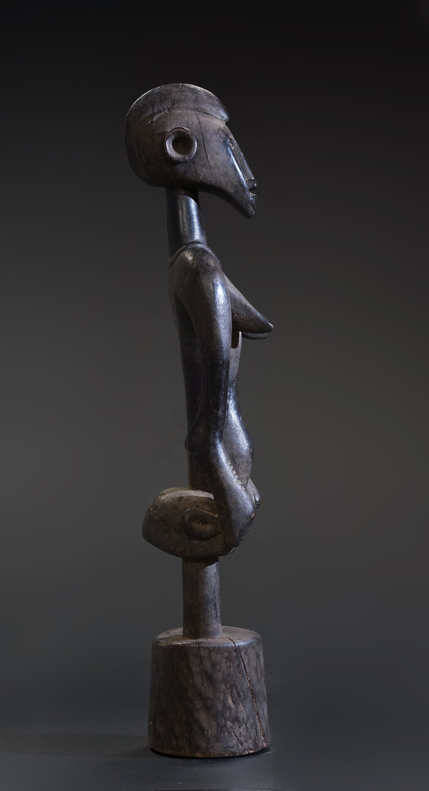 A small female Senufo Rhythm Pounder