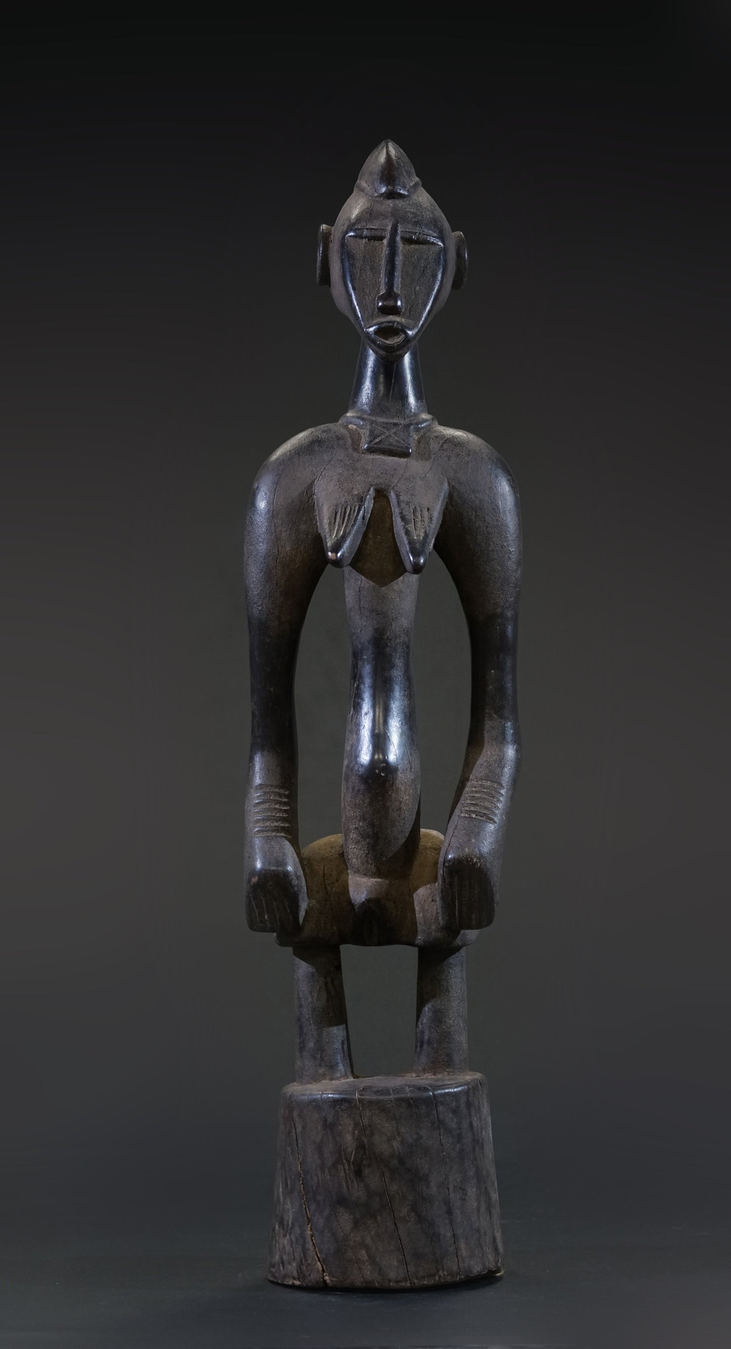 A small female Senufo Rhythm Pounder