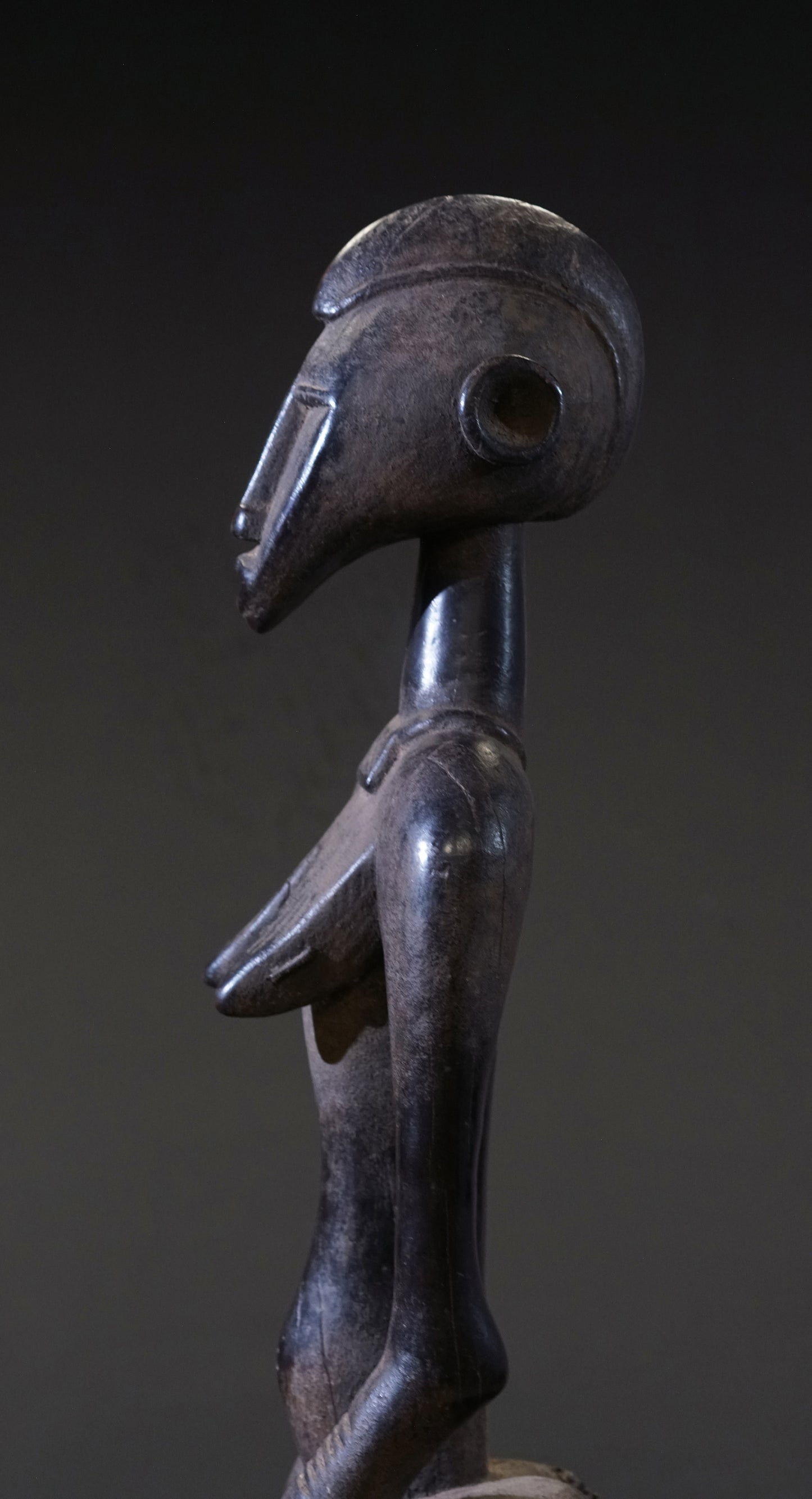 A small female Senufo Rhythm Pounder
