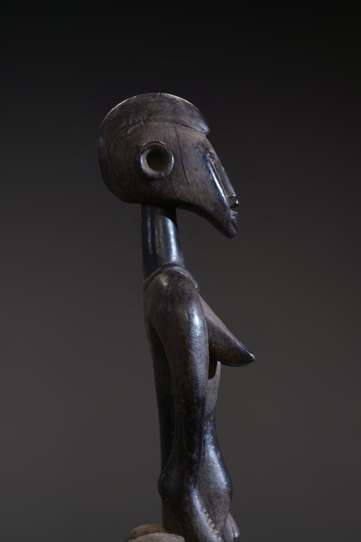 A small female Senufo Rhythm Pounder