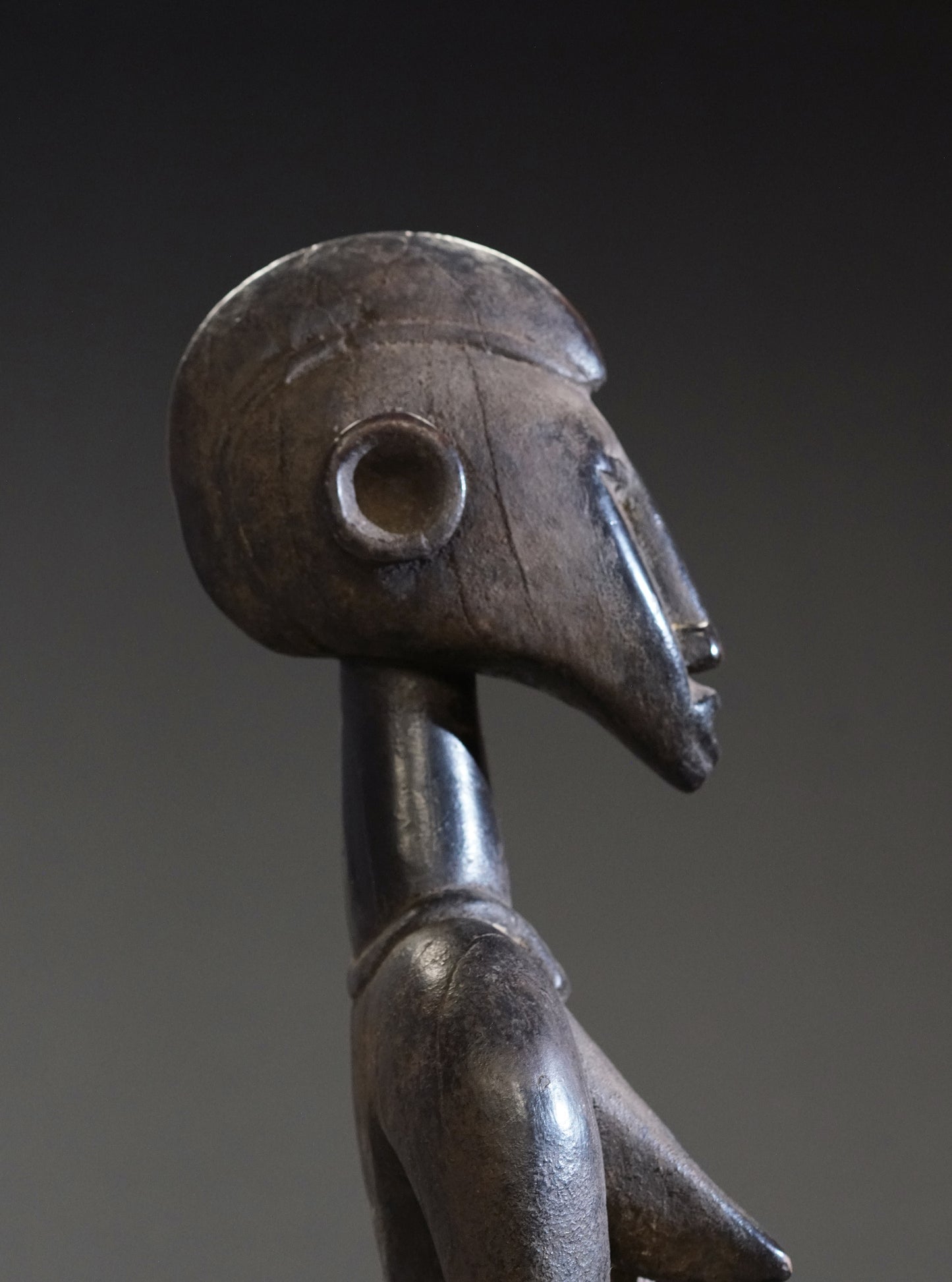 A small female Senufo Rhythm Pounder