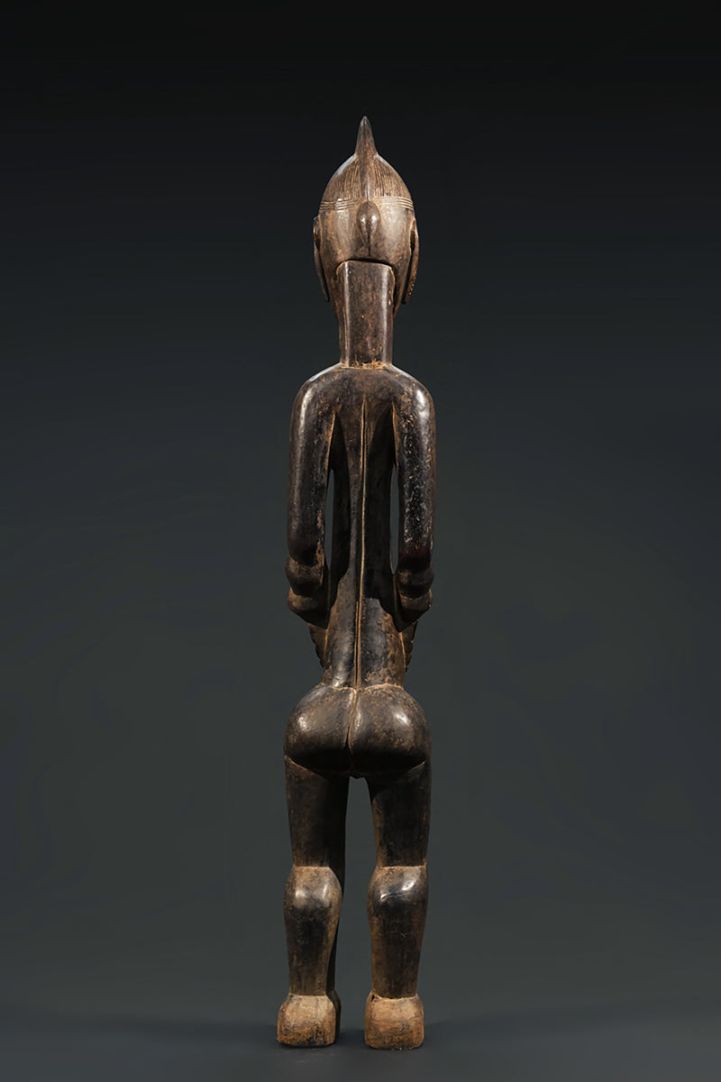 A rare female Guro sculpture
