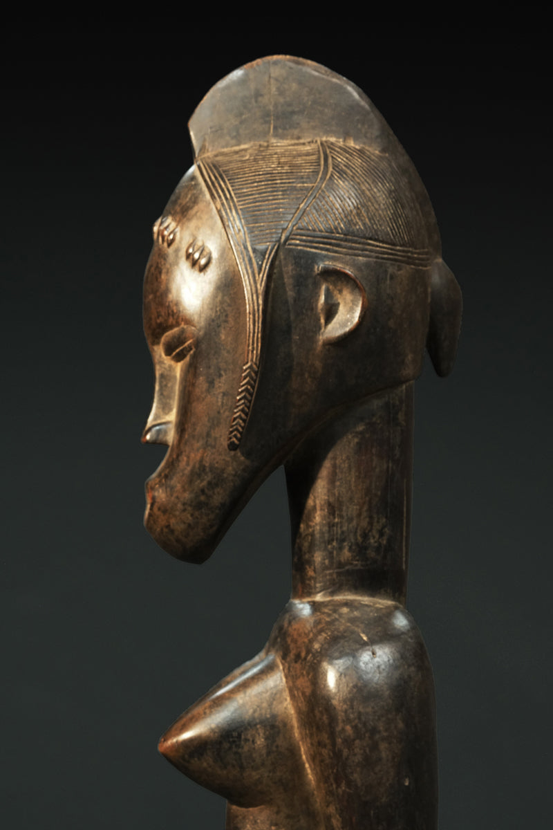 A rare female Guro sculpture