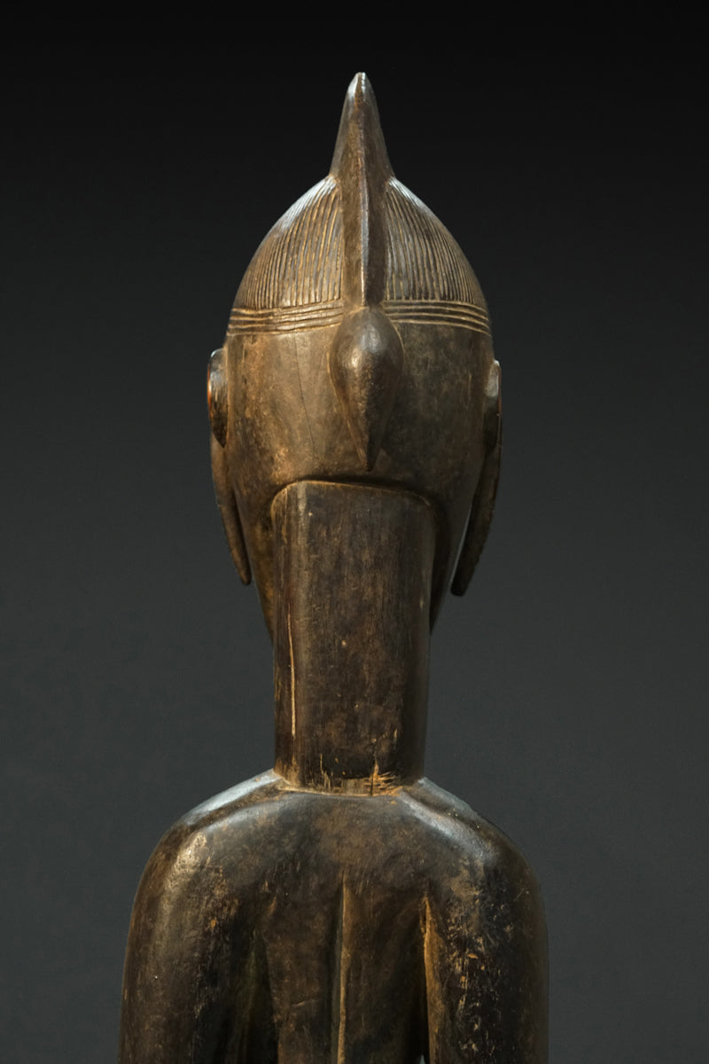 A rare female Guro sculpture