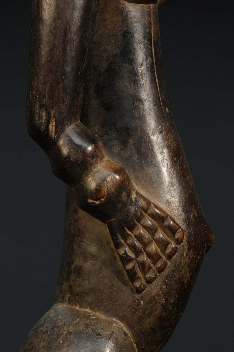 A rare female Guro sculpture