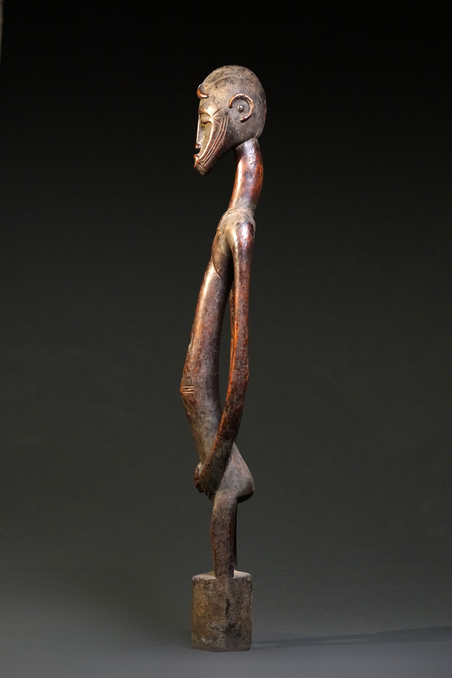A male Senufo Rhythm Pounder, called Déblé
