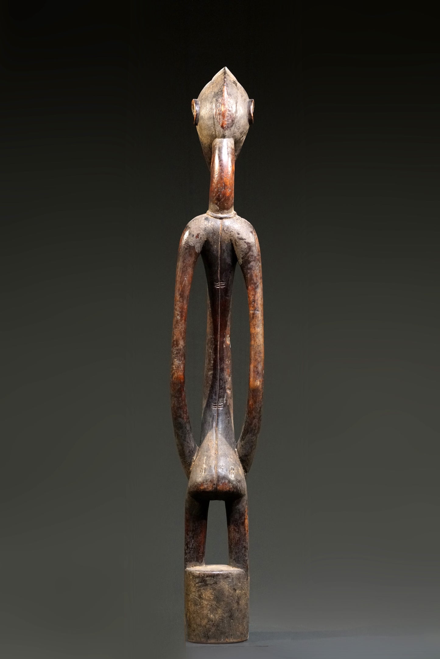 A male Senufo Rhythm Pounder, called Déblé