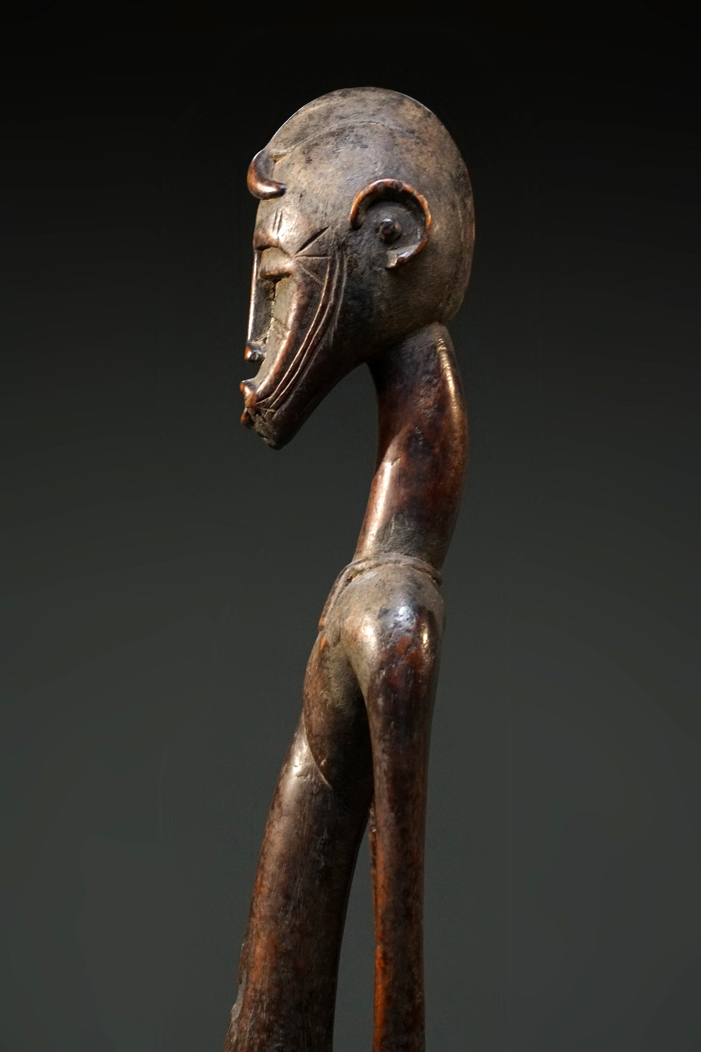 A male Senufo Rhythm Pounder, called Déblé