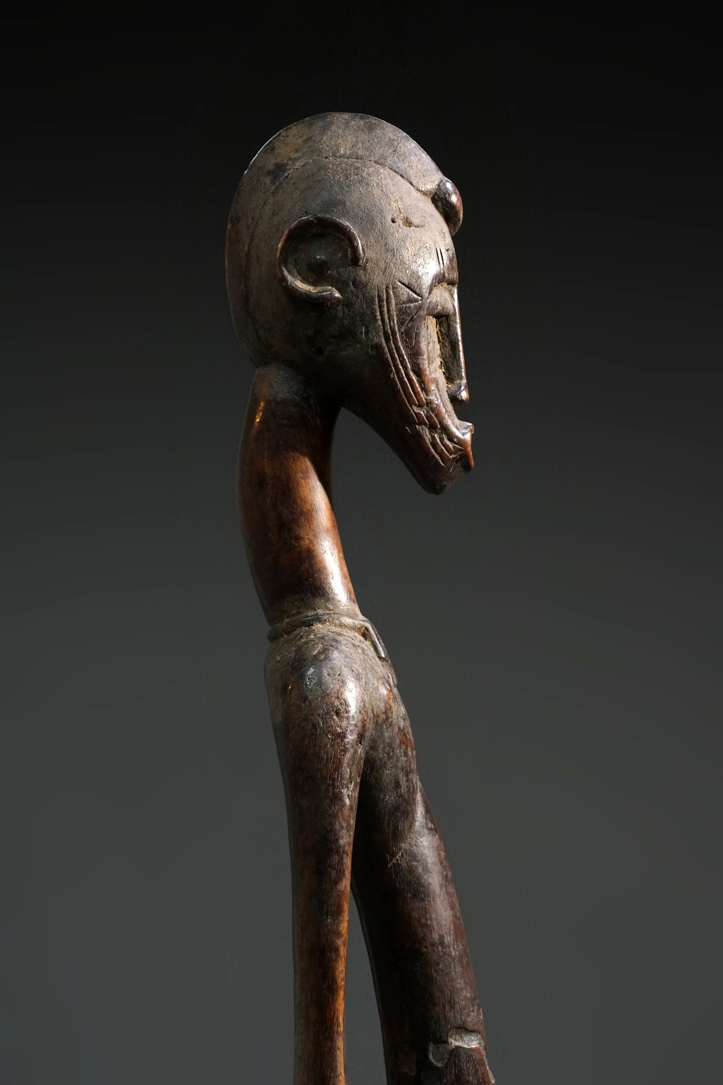 A male Senufo Rhythm Pounder, called Déblé
