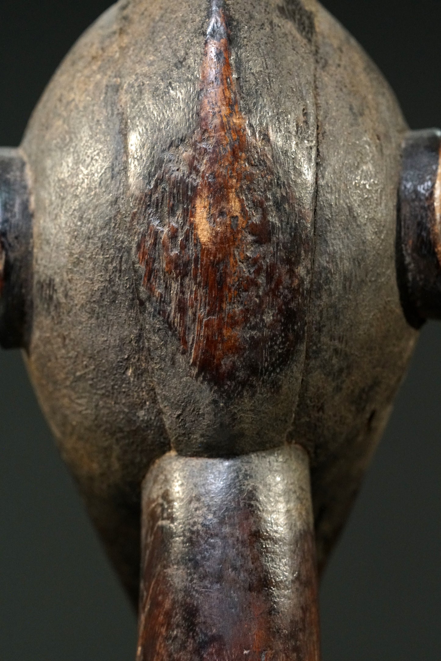 A male Senufo Rhythm Pounder, called Déblé