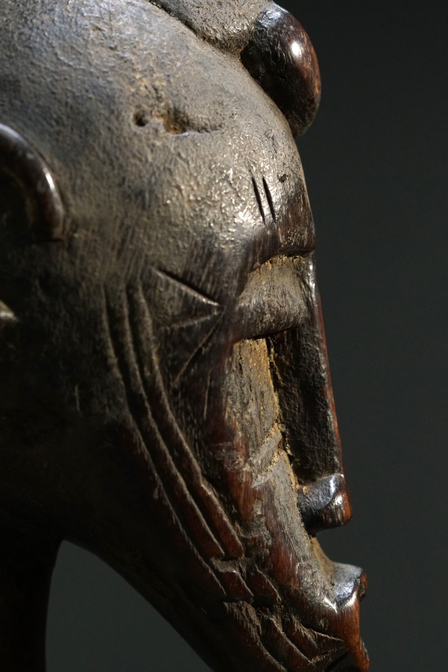 A male Senufo Rhythm Pounder, called Déblé