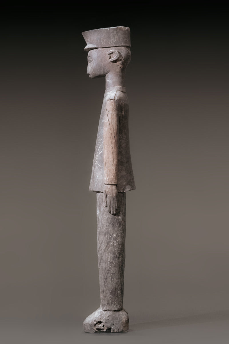 A large male sculpture of Kilite Noufé (1940 - 2013)