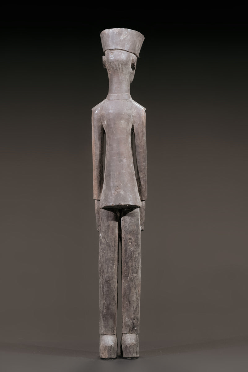 A large male sculpture of Kilite Noufé (1940 - 2013)