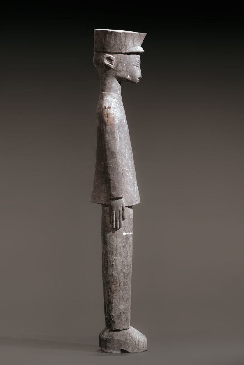 A large male sculpture of Kilite Noufé (1940 - 2013)