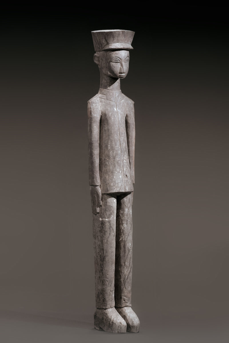 A large male sculpture of Kilite Noufé (1940 - 2013)