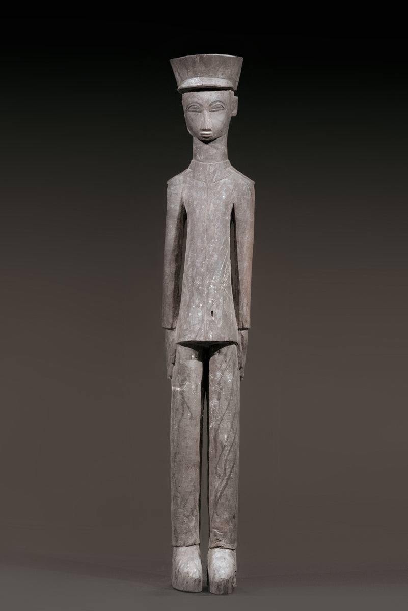 A large male sculpture of Kilite Noufé (1940 - 2013)