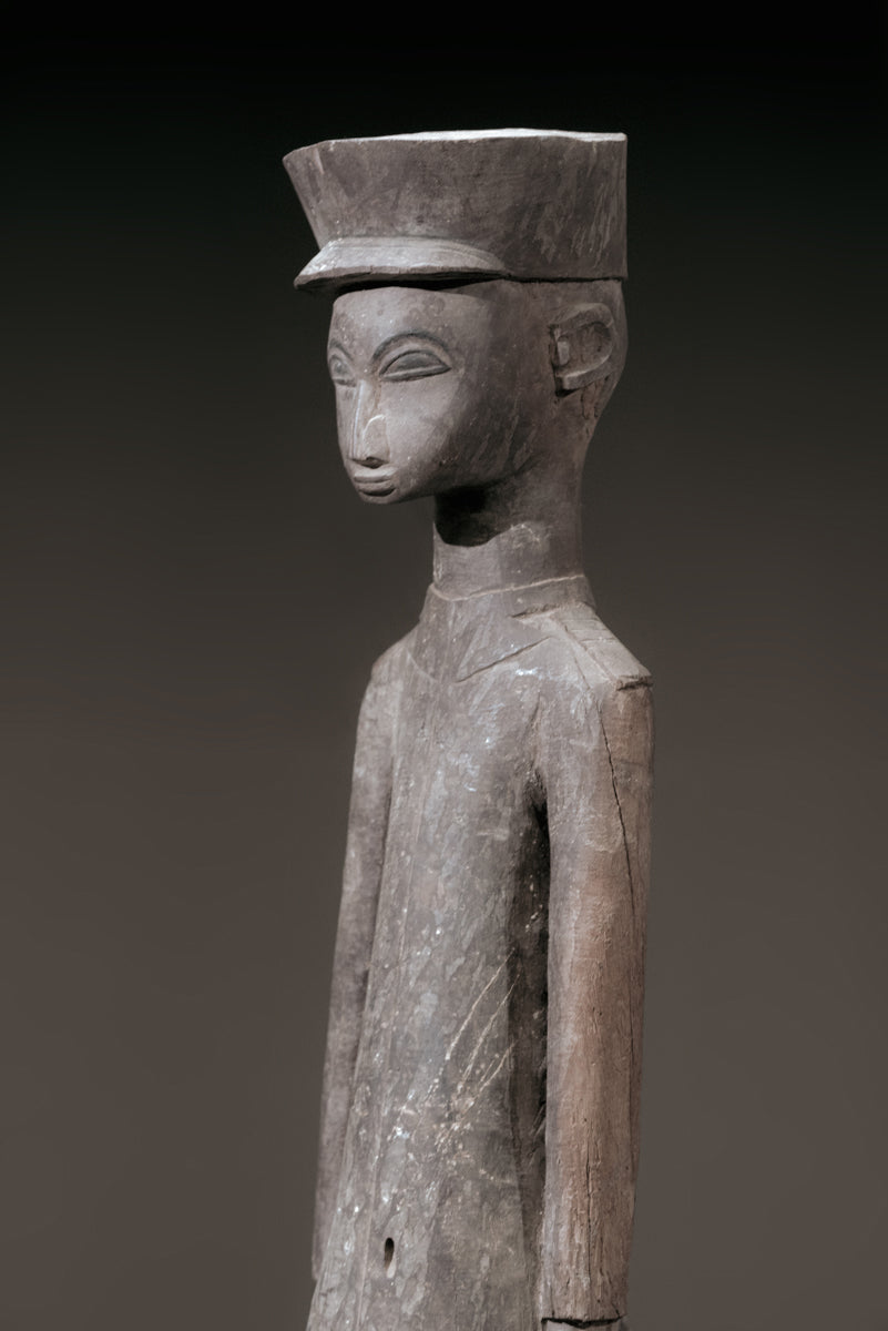 A large male sculpture of Kilite Noufé (1940 - 2013)